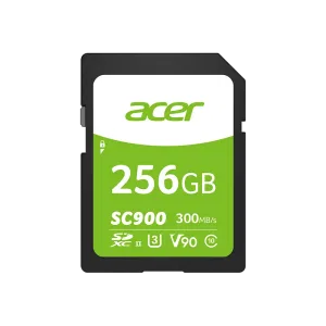 Карта памяти Acer SC900 256 GB · 256 GB, UHS-II, V90 Карта памяти Acer SC900 256 GB · 256 GB, UHS-II, V90